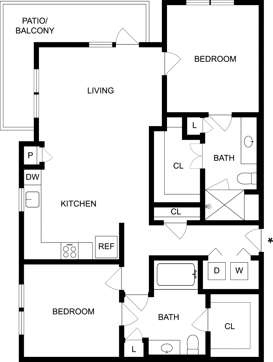 B2H floorplan